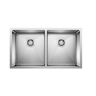 Blanco QUATRUS R15 U2 Undermount Double Kitchen Sink